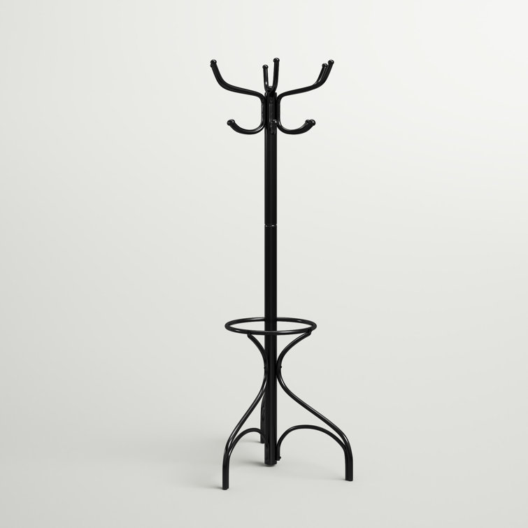 Jequarius Steel Freestanding Coat Rack